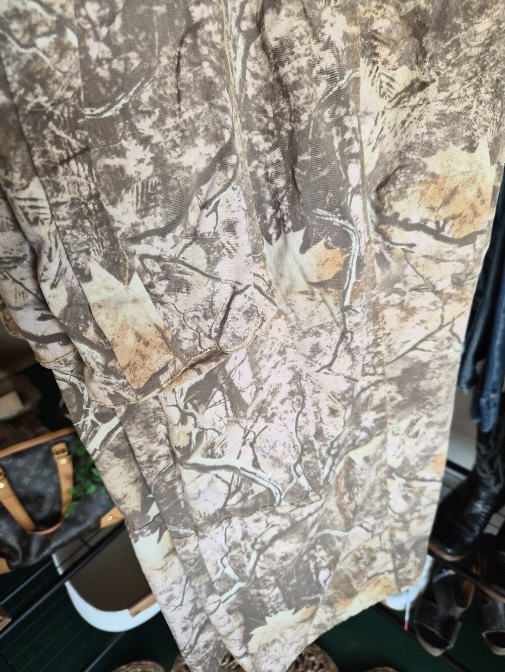 emory park Women's Cargo Pants - Brown Camouflage - Picture 7 of 7